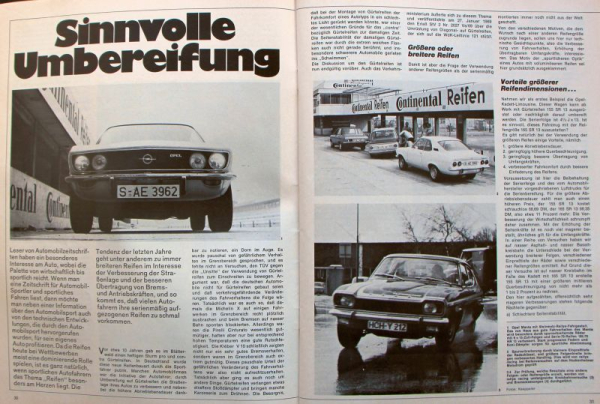 "Rallye Racing" Motorracing-Magazine1971 two issues (7467)